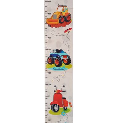 Measuring chart puzzle vehicles