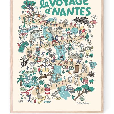Die Reise nach Nantes von Antoine Corbineau