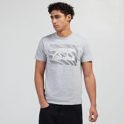 TEE SHIRT HOMME AIRNESS HIT GRIS CHINE