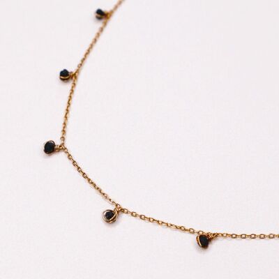 Necklace - Allagnon - Black diamond
