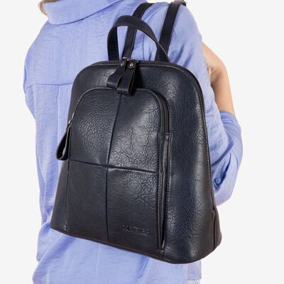 Backpack for women, blue color, sport backpacks series.   27.5x30x12cm