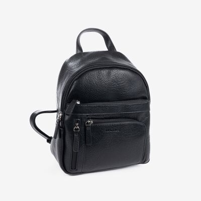 Women's backpack, black color, Backpacks Series - 23x27x11.5 cm