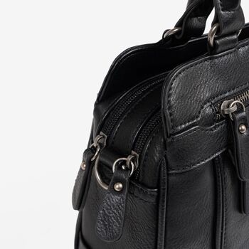 Sac à main et sac à bandoulière Black Classic Series - 32x22x10 cm 3