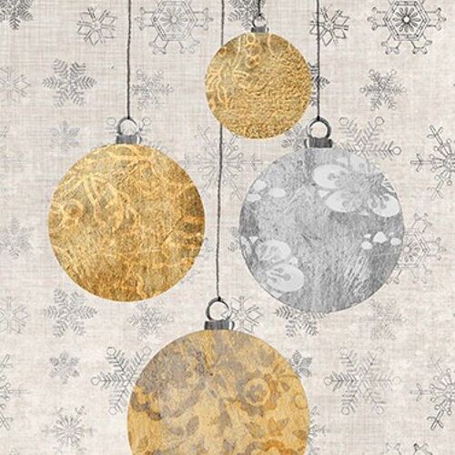 Holiday Ornaments 25x25 cm