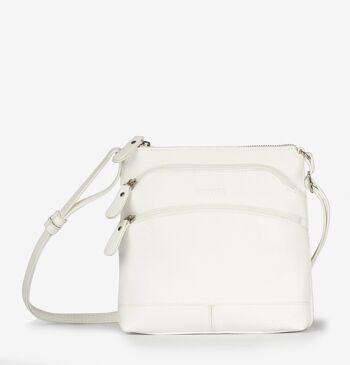 Mini sac blanc pour femme - 20x21x6 cm 1