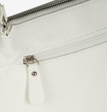 Mini sac blanc pour femme - 20x21x6 cm 4