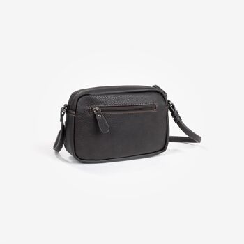 Petit sac à bandoulière, marron, Série Minibags - 21x14 cm 4