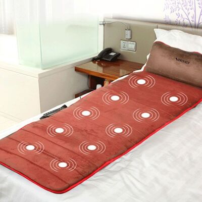Massage mattress with heating in two zones ZENET ZET-836