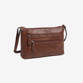 Mini sac pour femme, marron, série Minibags. 25,5x16x6cm 1