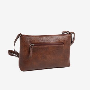 Mini sac pour femme, marron, série Minibags. 25,5x16x6cm 3
