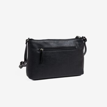 Mini sac pour femme, noir, série Minibags. 25,5x16x6cm 3