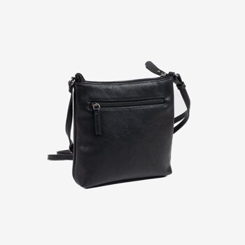 Mini sac pour femme, noir, série Minibags. 21x21x6cm 3