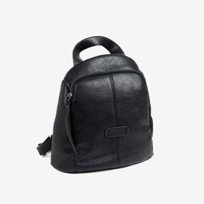 Damenrucksack, schwarz, Backpacks-Serie. 28x27x13cm