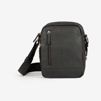 Sac bandoulière noir, Collection Reporters Classic Sport - 17x22 cm - Mod.2 1