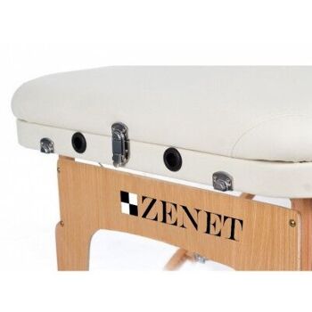 Table de massage ZENET ZET-1042 taille L crème 5
