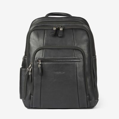 Black backpack, Men&#39;s Reporters Collection - 27x36 cm