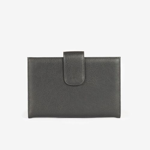 Cartera negra, Colección Vades y Carpetería - 23x16 cm