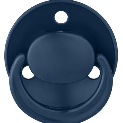 Round tip pacifier 0-24 months - Midnight blue