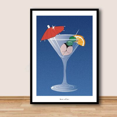 NEW A4 Poster - Drink it dry