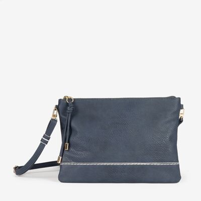 Pochette blu matties - 29x21 cm