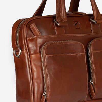 Aktentasche aus Leder, Casablanca Leather Collection - 40x27 cm