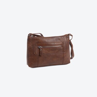 Brown minibag - 26x17x6 cm