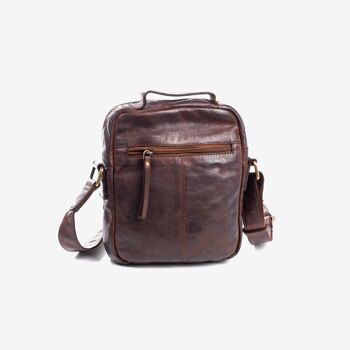 Sac reporter pour homme, couleur marron, Collection Jeunesse - 19x24 cm - sku : 4014480 3