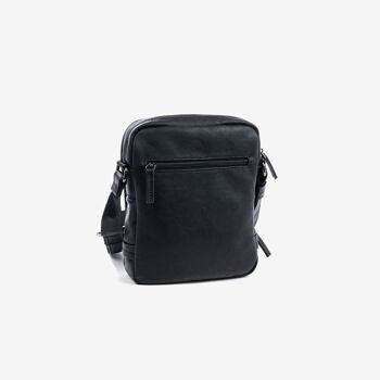 Sac Reporter Homme, Noir, Collection Jeunesse - 19x23x7 cm 3