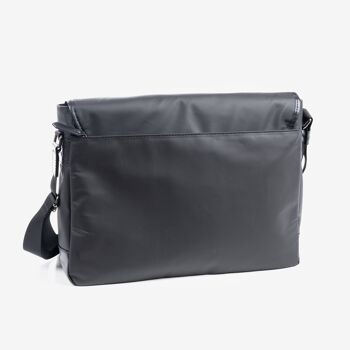 Grand sac pour homme, coloris noir, Nylon Sport Collection - 38,5x28x9 cm 3