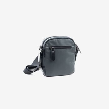 Petit sac pour homme, coloris gris, Nylon Sport Collection - 14x16x7 cm 3