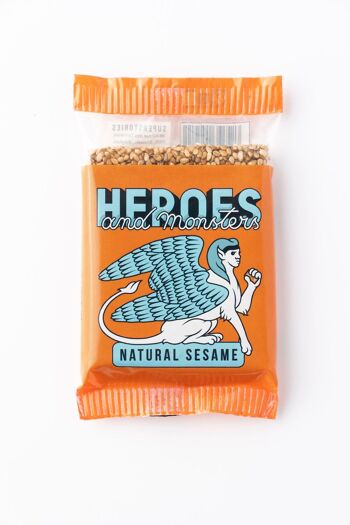 Biscuit croquant aux graines de sésame et miel - Heroes & Monsters 1