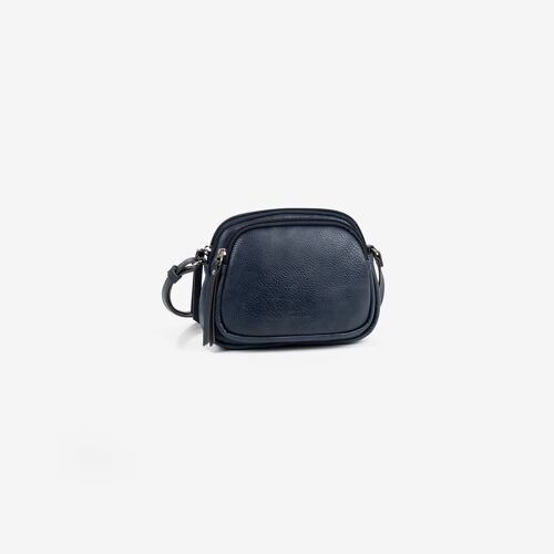 Minibag para mujer, color azul - 20x15x7 cm