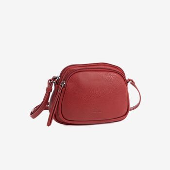 Mini sac pour femme, couleur rouge - 20x15x7 cm 1
