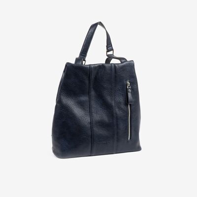 Damenrucksack, blaue Farbe, Backpacks Series - 31x32x10 cm