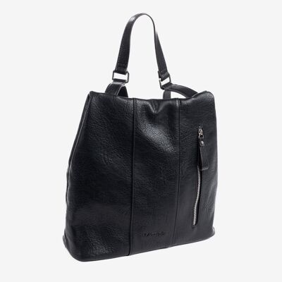 Damenrucksack, schwarze Farbe, Backpacks Series - 31x32x10 cm