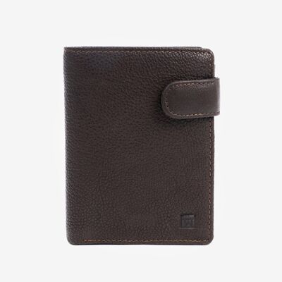 Brown wallet, Wash leather Wallets Collection - 9.5x12.5 cm