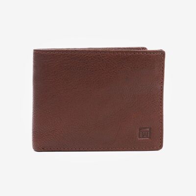 Portefeuille, couleur cuir, Collection Wash Leather Wallets