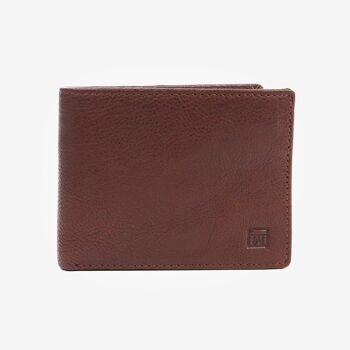 Portefeuille, couleur cuir, Collection Wash Leather Wallets 1