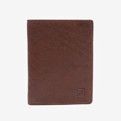 Wallet, leather color, Wash Leather Wallets Collection - Mod. 1