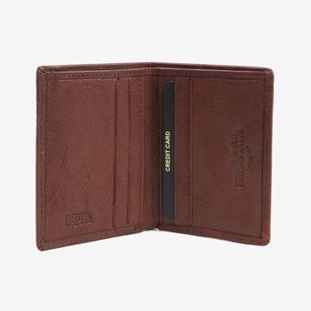 Portefeuille, couleur cuir, Wash Leather Wallets Collection - Mod.1 2