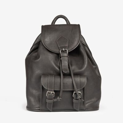 Klassischer Unisex-Rucksack, braun - 25x29x13 cm