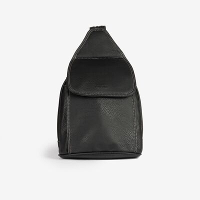 Damenrucksack, schwarze Farbe, Backpacks Series - 26x27x12 cm