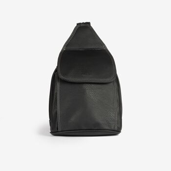 Sac à dos femme, couleur noire, Série Backpacks - 26x27x12 cm 1