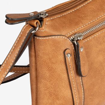 Petit sac, couleur cuir d&#39;été, Série Minibags - 23x16x6 cm 2