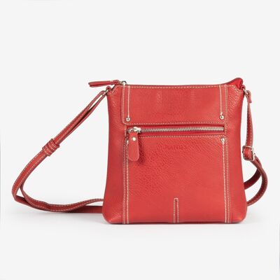 Bolso pequeño, rojo, Serie Minibags - 20x22x5 cm