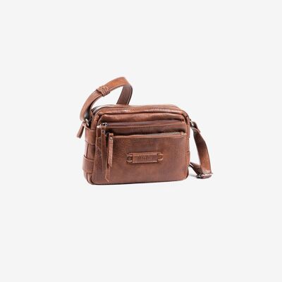 Classic brown bag - 24x17x8 cm