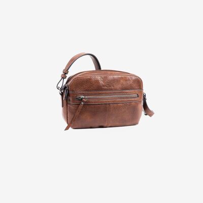 Classic brown bag - 24x17x10 cm