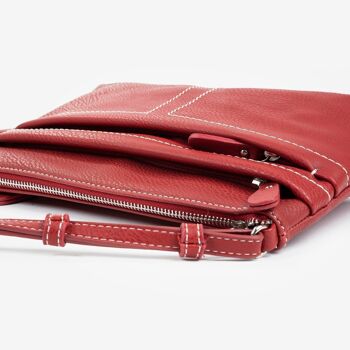 Petit sac à bandoulière, couleur rouge, Série Minibags - 26x17 cm 4
