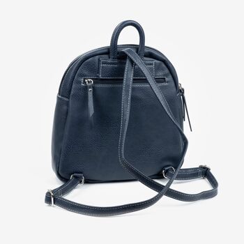 Sac à dos pour femme, couleur bleue, Série Backpacks - 29x29x11 cm 4