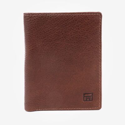 Leather wallet, leather color, Wash Leather Wallets Collection - 8.5x11 cm